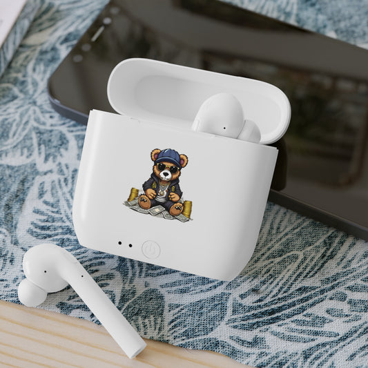 Official Mr Hustler Bear Wireless Earbuds